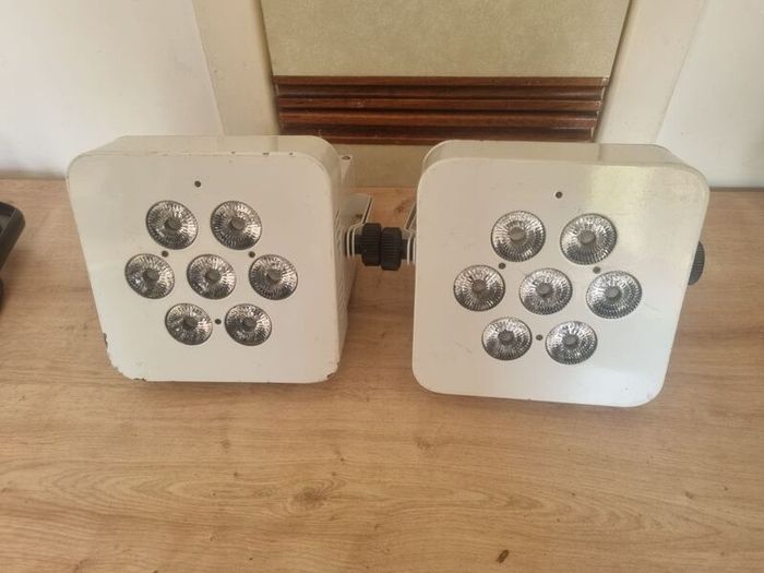 Varytec LED Accu Pad 7 7x10W