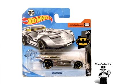 Hot Wheels Silver Chrome Batmobile Diecast Car Brand New Sealed