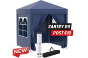 2x2m Popup Gazebo Marquee Party Tent Pavilion Blue with 4 Sides