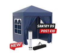 2x2m Popup Gazebo Marquee Party Tent Pavilion Blue with 4 Sides