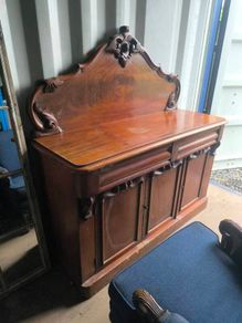 Neat sized Victorian side board