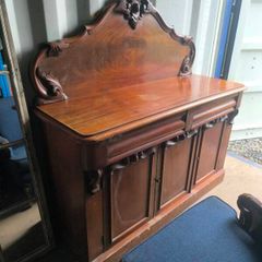Neat sized Victorian side board
