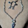 Silver Chain and Bracelet Image 2