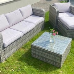 Garden furniture lounge set