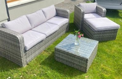 Garden furniture lounge set