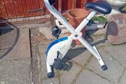 folding exercise bike
