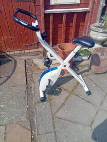 folding exercise bike