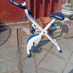 folding exercise bike