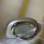 silver clutch bag Image 2