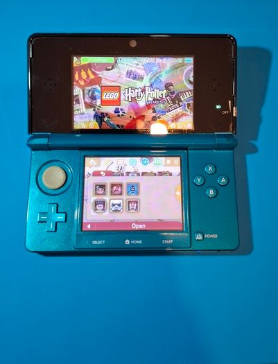 3DS Aqua Blue (Modded)
