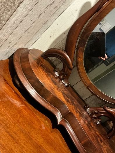 Victorian duchess mirror