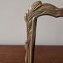Antique Art Nouveau Brass Picture Frame Image 7