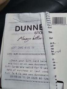 dunnes voucher