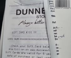 dunnes voucher