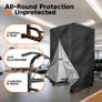 Pull Up Bar Station Cover Pull Up Dip Station Cover for Dip Station Home Gym, Dustproof Waterproof Protective Cover Indoor Outdoor Image 7