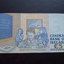 The Central Bank of Ireland. C Series UNC 5 Pounds (1999) Image 2