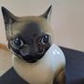 Vintage Mid-Century Siamese Cat pair Image 3