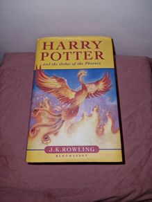 Harry Potter 1st Edition Order of the Phoenix - Print Error