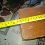 Antique Wooden Pharmacy or Apothecary Storage Box, likely from the early 20th century, Postage Available Image 8