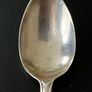 Vintage 1938 Sterling Silver Art Deco Coffee Spoon Viners Image 6