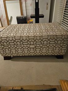 Storage footstool