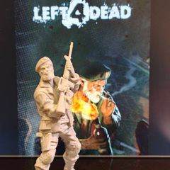 3D Printed Left 4 Dead Multiple Figurines