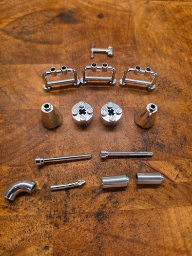 Lego Vintage Chrome Pieces Rare