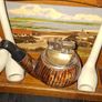 4 Clay Pipes a Pipe Lighter and Holder for sale as a lot Postage Available, Image 5