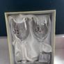 Mr &Mrs wine glasses. Image 2