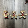 Vintage Disney Frontierland Playset Lot Teepee Canoe Mickey Minnie Donald Figures Image 2