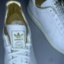 New Rare Vintage Adidas BW Army Cream Gold Image 3