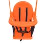 2-in-1 Single Swing and Toddler Swing Orange Image 10