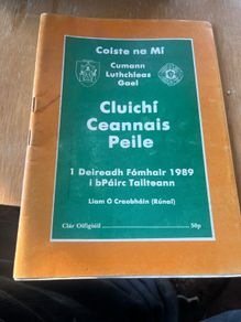 25 collectable GAA . Hurling and Football programmes