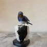 Hand-Carved Gemstone Swallow Image 2