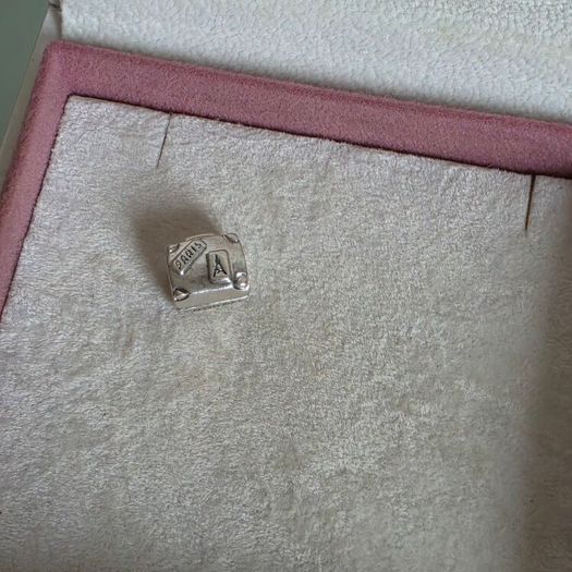 Pandora  Paris travel suitcase charm very good condition hallmarked