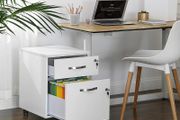 _Lockable Filing Cabinet with 2 Drawers