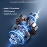 Macerator Pump, 900W, 180 L/min(48 GPM) Flow, 40 ft/12 m Head, Macerator Sewerage Toilet Pump with 4 Water Inlets, Waste Water Disposal Upflush Machine for Toilet, Basement, Shower, Sink, Laundry, Bathtub Image 4