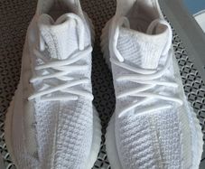 White Yeezys