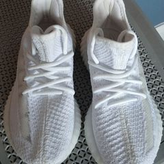 White Yeezys