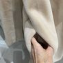 Designer Pennyblack sister company of Maxmara luxury faux fur coat in a gorgeous rich cream/ beige colour BRAND NEW Image 5