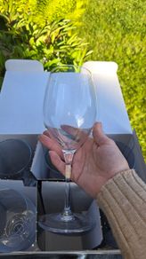 6 wine/water glasses