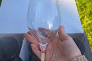 6 wine/water glasses