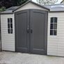 Lifetime brand 8 ft. X 10 ft. (3.05 metre X 2.44 metre) outdoor maintenance free storage shed Image 10