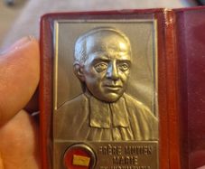 Relic of St Mutien-Marie Wiaux of Malonne.