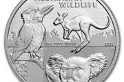 2022 Australia 2 Dollars 2 oz Silver Bullion Coin - Australian Wildlife BU (In Capsule)