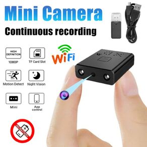 Mini Spy Camera WiFi 1080P Hidden IP Motion Detected Camcorder Security Cam