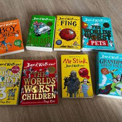 David Walliams Books (8 Books in Great Condition)