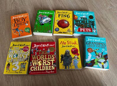David Walliams Books (8 Books in Great Condition)