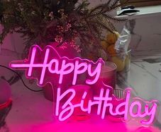 happy birthday led light