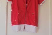 Short Sleeve Zip Up Hoodie for Sale